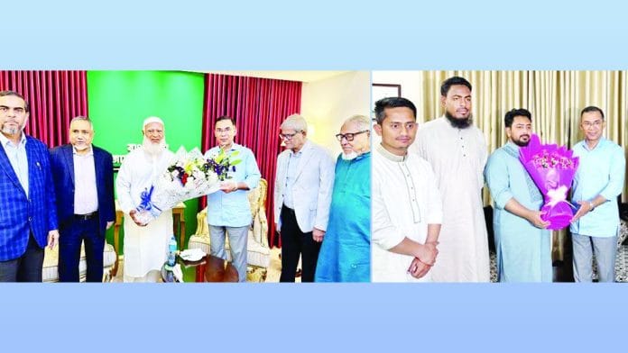 বিএনপির চেয়ারম্যান তারেক রহমান রোববার জামায়াত আমির ডা. শফিকুর রহমানের বসুন্ধরার বাসায় ও এনসিপির আহ্বায়ক নাহিদ ইসলামের বেইলি রোডের বাসায় সৌজন্য সাক্ষাৎ করছেন